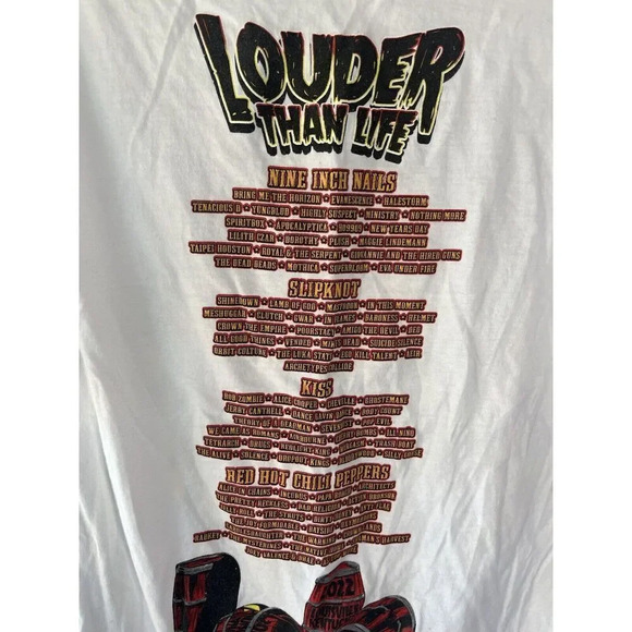 Louder Than Life Concert Band Tshirt Unisex Size Large 2022 - Picture 5 of 6